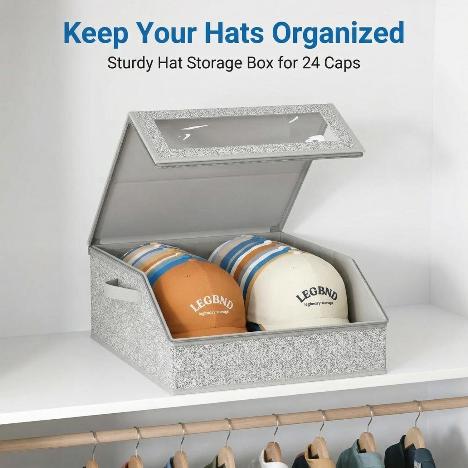 Large Capacity Double Row Hat  - Baseball Cap Structured recension och pris
