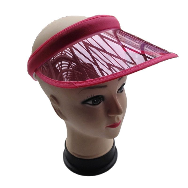 New Simple Transparent PVC Pla - Baseball Cap Structured recension och pris