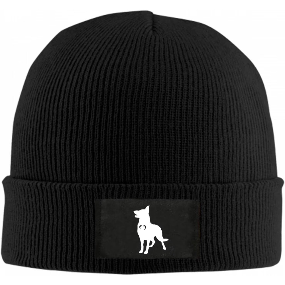 German Shepherd With Heart Bea - Beanie Cuffed Knit recension och pris