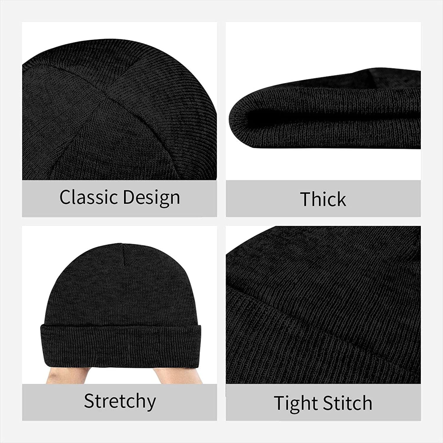 German Shepherd With Heart Bea - Beanie Cuffed Knit recension och pris