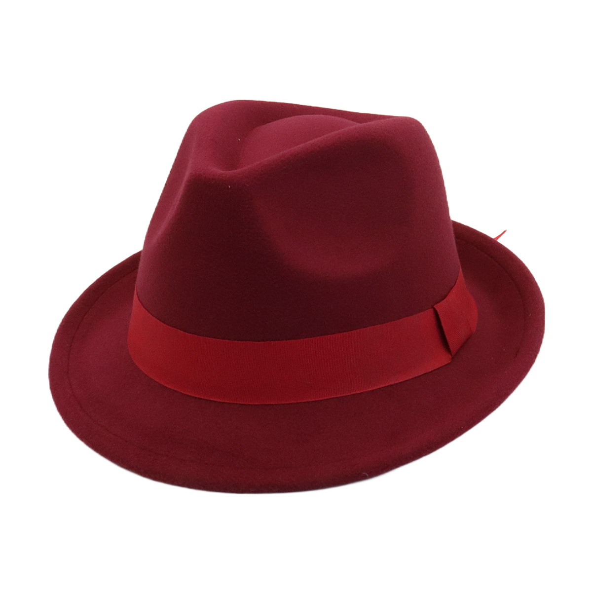 Unisex Wide Brim Wool Felt Cow - Fedora Hat Wool recension och pris