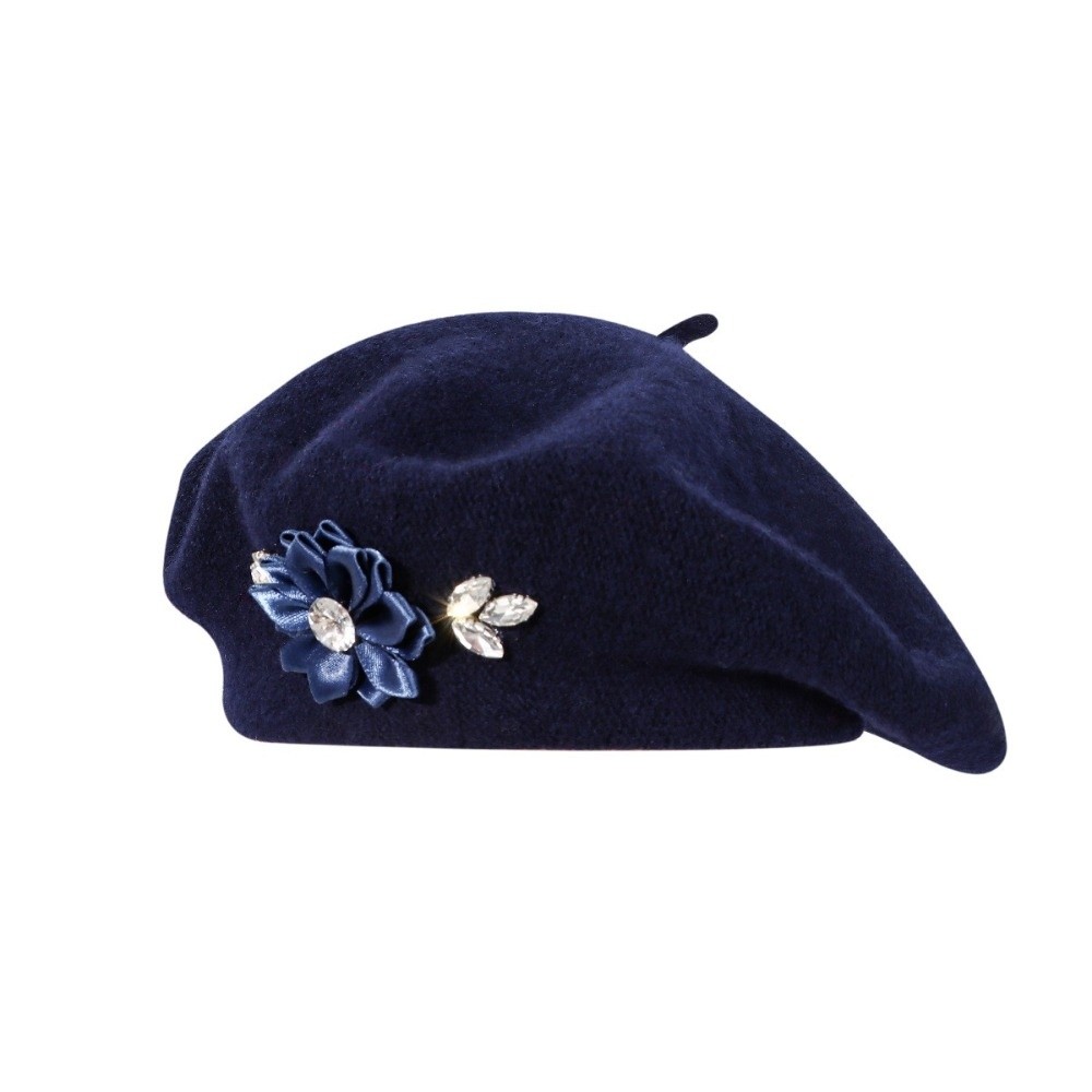 Vintage Solid Color Wool Beret - Beret French Wool recension och pris