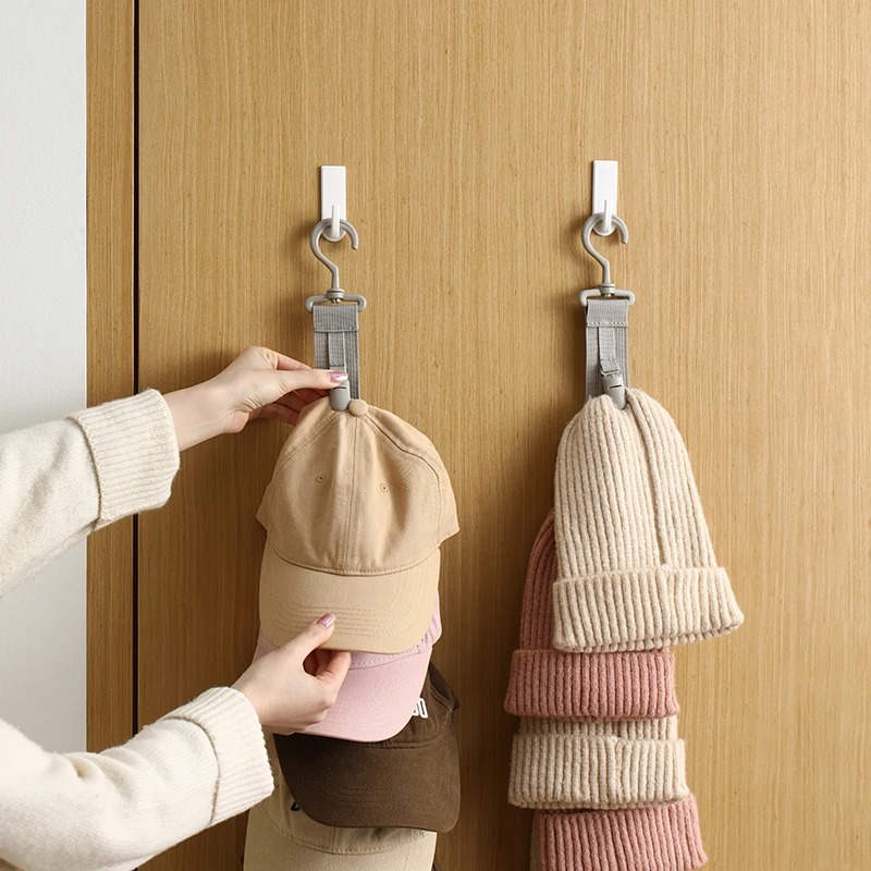 Wardrobe Hat Rack Hanging Rope - Baseball Cap Structured recension och pris